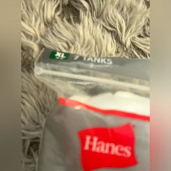 HANES TAGLESS TANKS SIZE XL - Picture 4 of 4